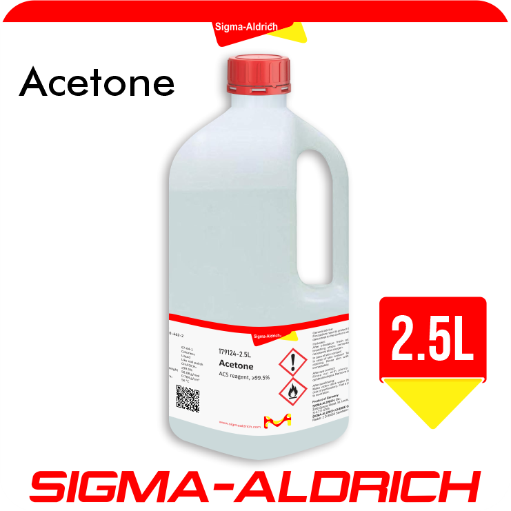 Acetone 2.5L Sigma Aldrich