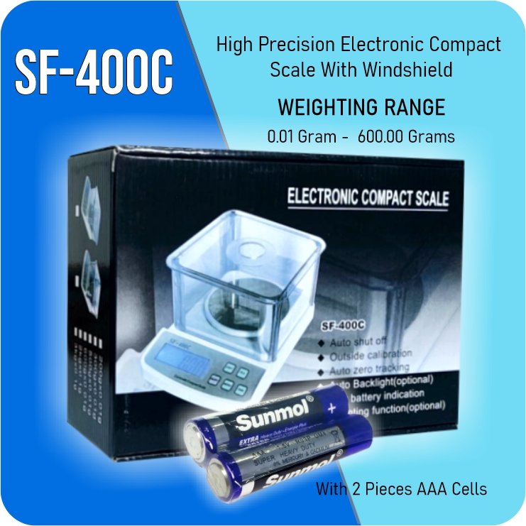 SF-400C Digital Electronic Scale 0.01g – 600g